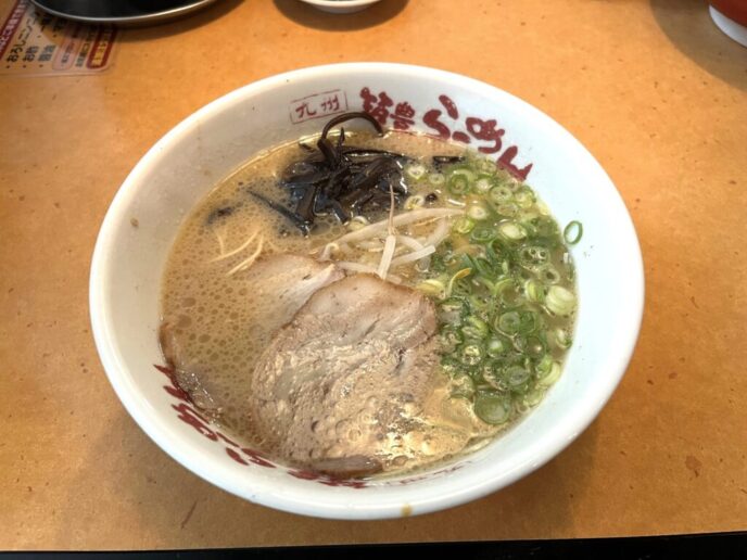 人気 久留米 豚骨ラーメン 白濁濃厚 豚骨スープ 九州